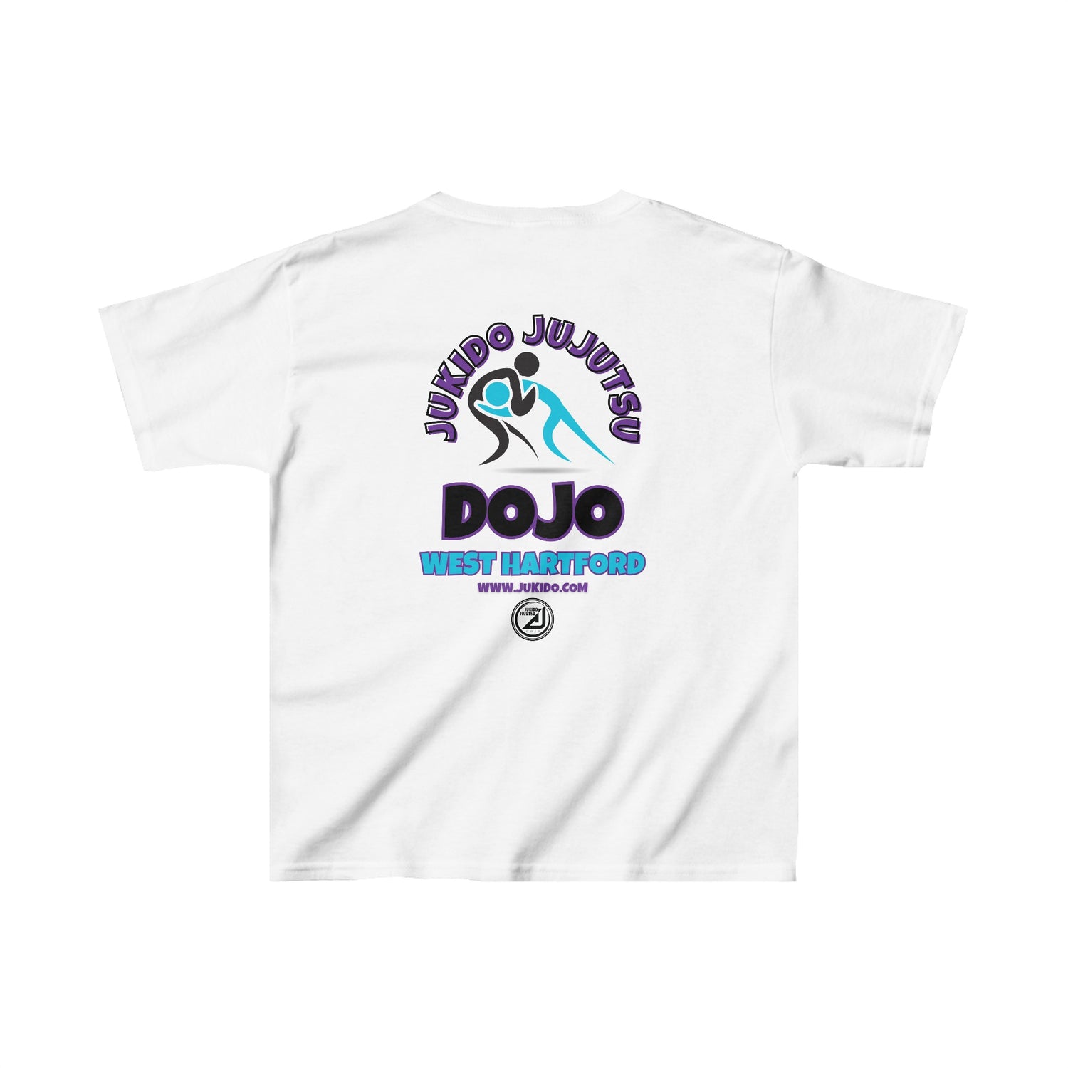 JJD - Purple Outline Kids Heavy Cotton™ Tee