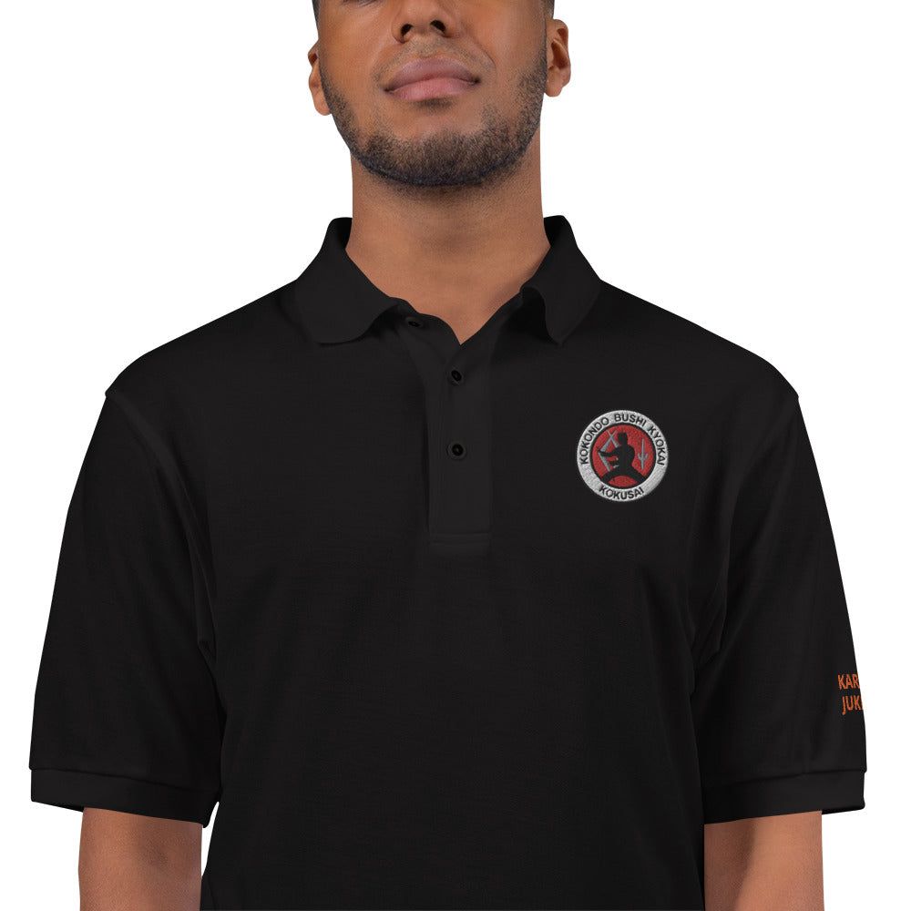 Embroidered Kokondo Emblem Men's Premium Polo