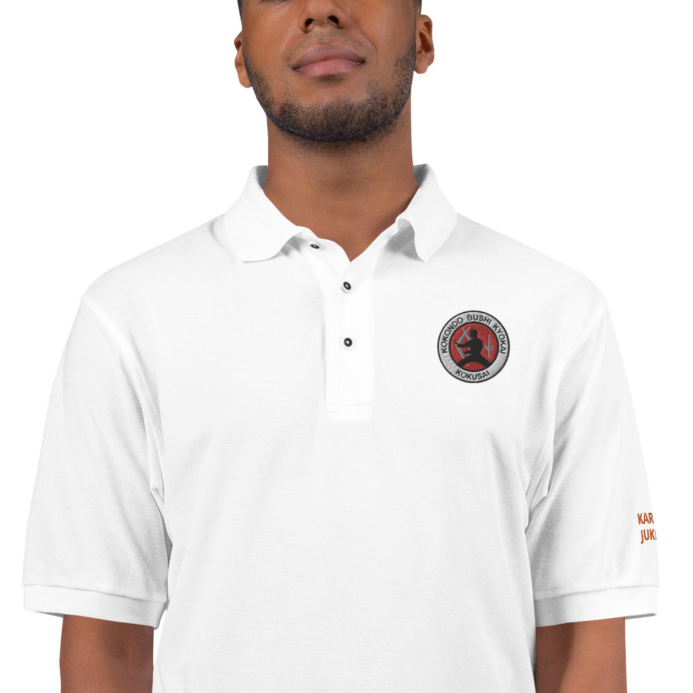 Embroidered Kokondo Emblem Men's Premium Polo